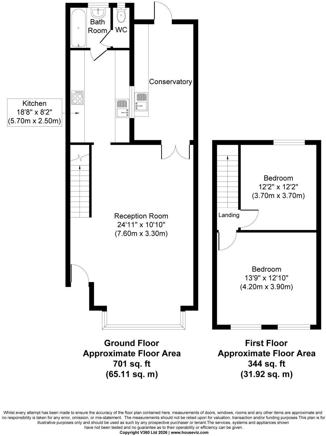 Blenheim Road, London, E6 3EQ floorplan