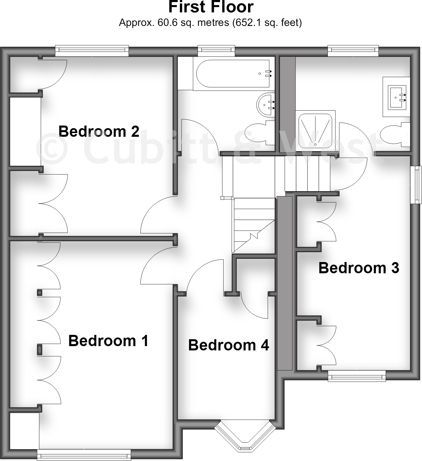 Hilltop Road, Whyteleafe, Surrey floorplan