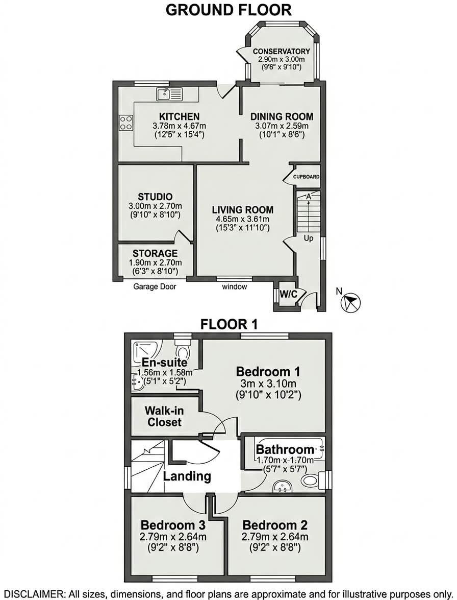 Greenacres Drive, Castleford, United Kingdom, WF10 floorplan