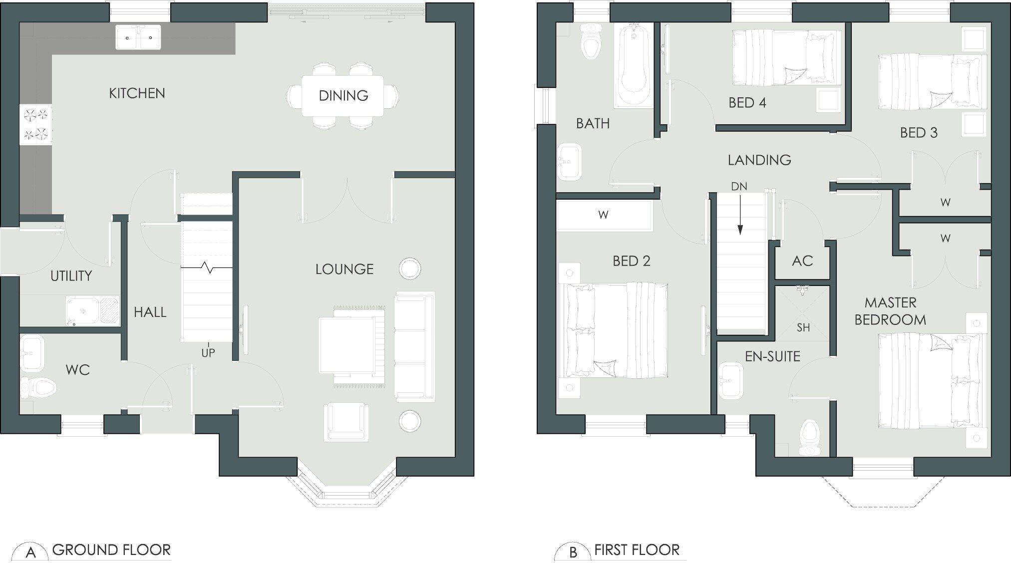 Gwladus Gardens, Raglan floorplan