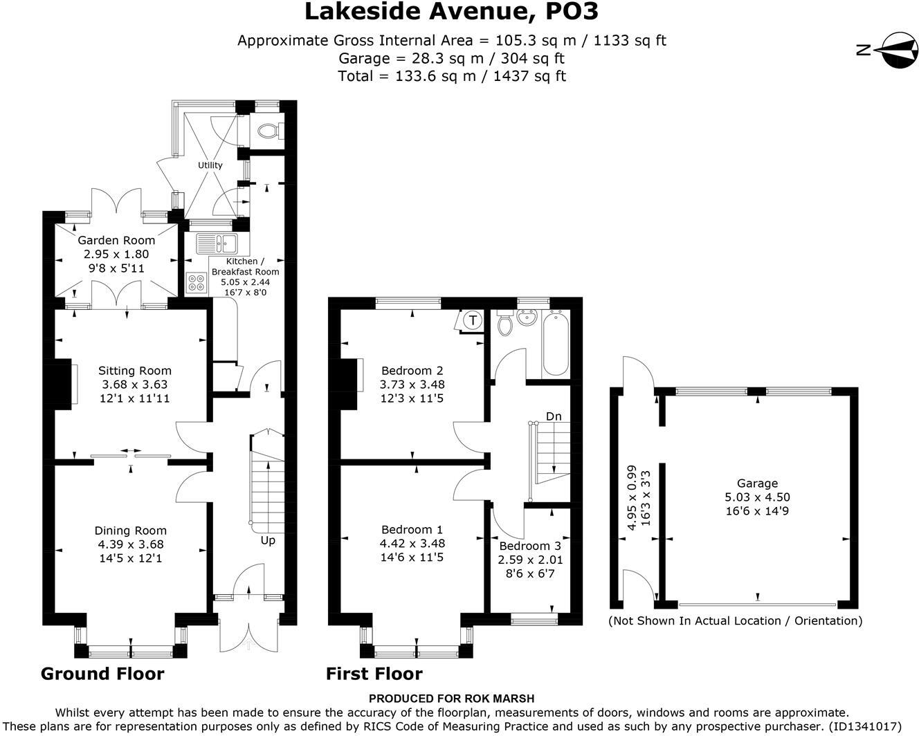 Lakeside Avenue, Portsmouth floorplan