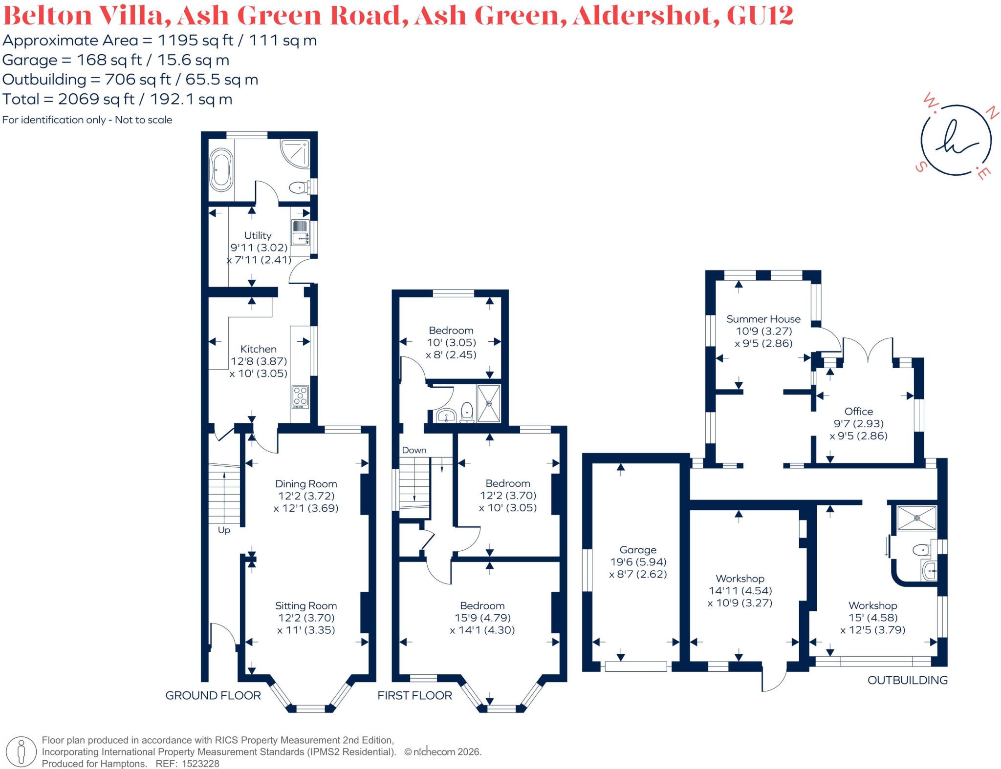 Ash Green Road, Aldershot, GU12 floorplan