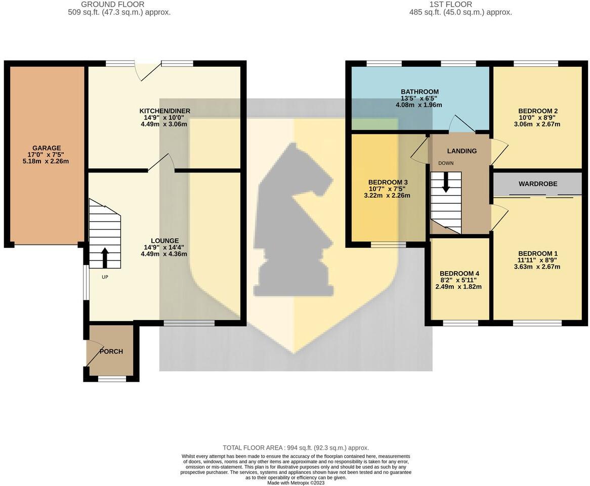 Manning Road, Moulton, Northampton, NN3 floorplan