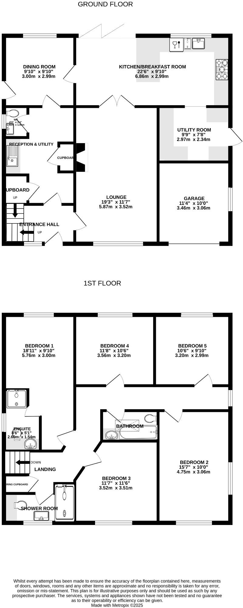 Oak Road, Dibden Purlieu floorplan
