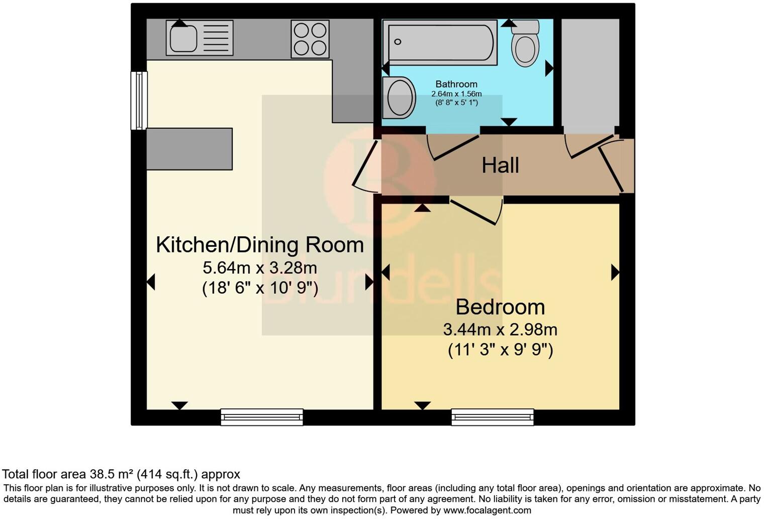 Rosso Close, Doncaster, South Yorkshire, DN4 floorplan