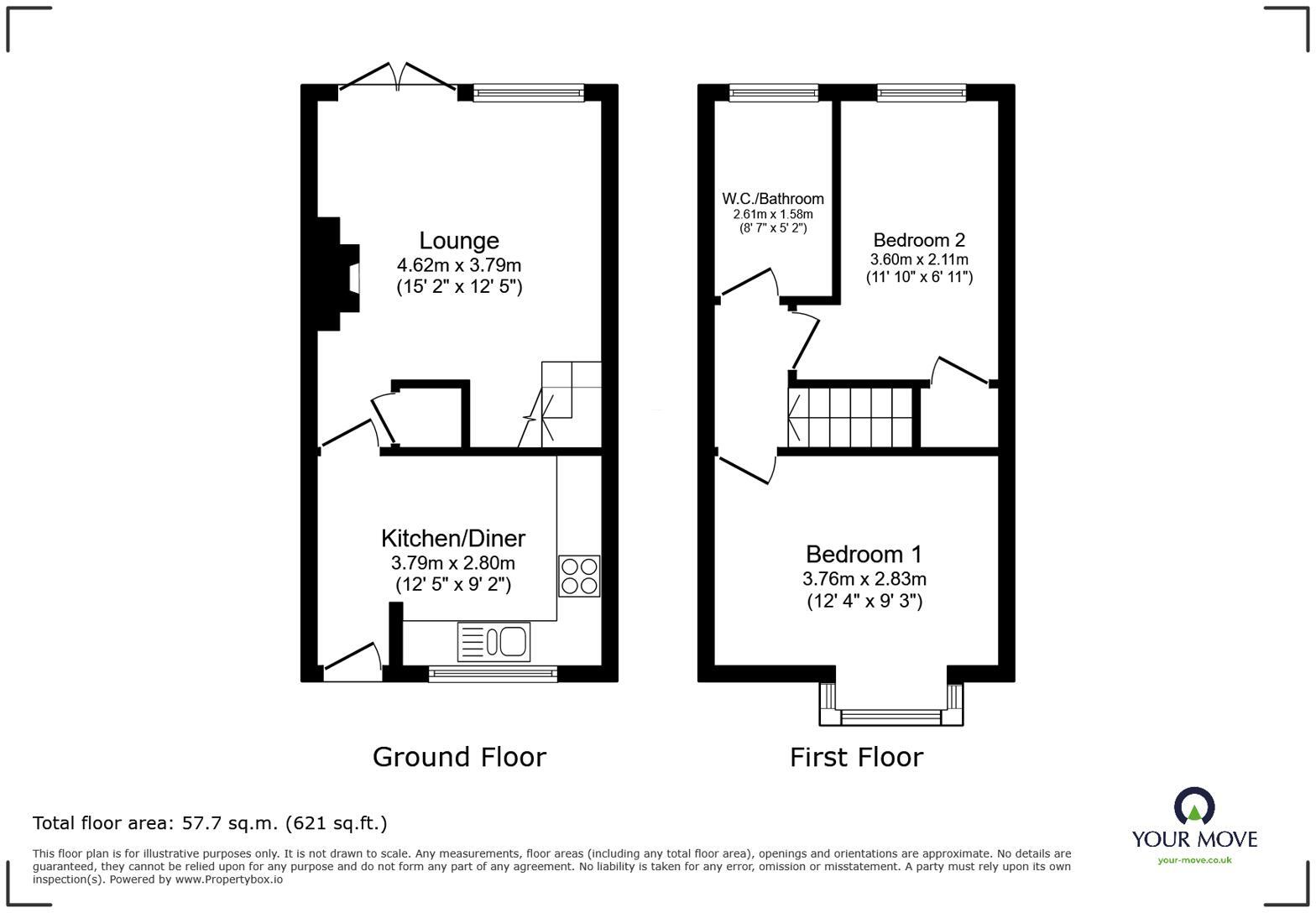 St. Johns Court, Goole, East Yorkshire, DN14 floorplan