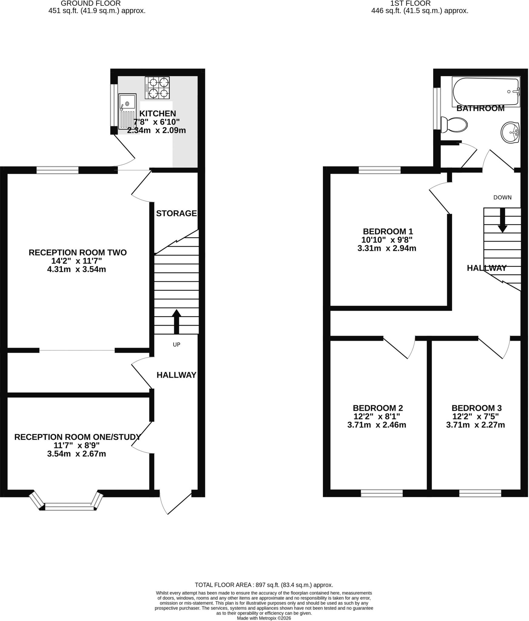 Woodhouse Lane, Wigan floorplan