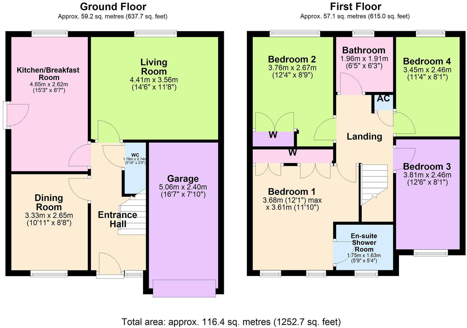 Sapphire Close, Kettering NN15 floorplan