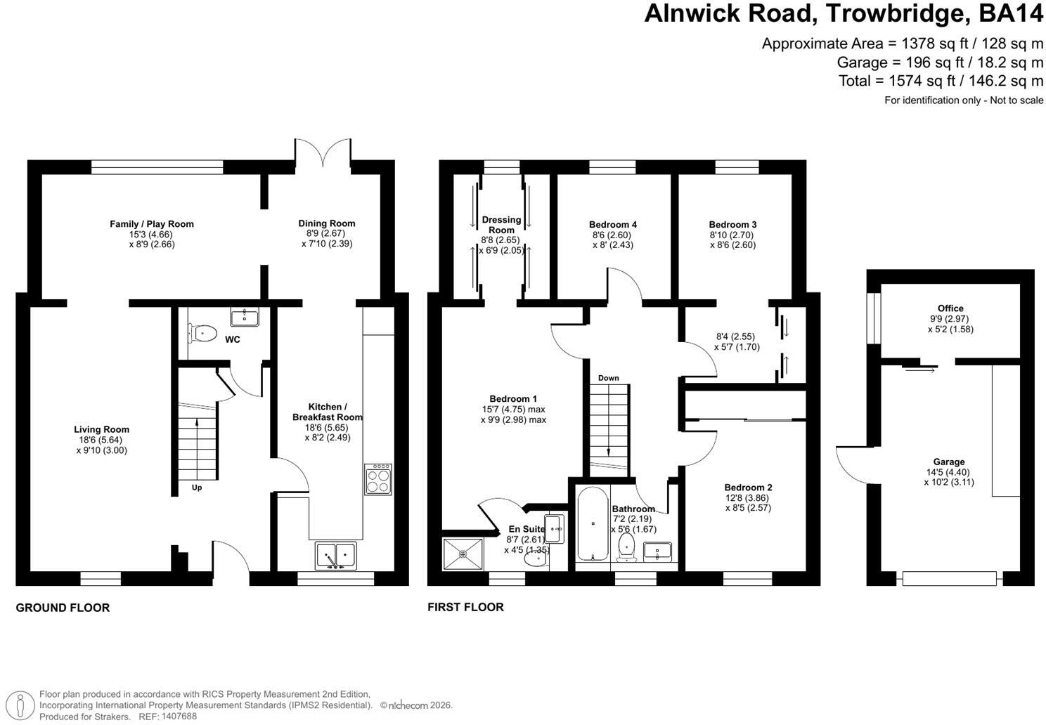Alnwick Road, Trowbridge floorplan
