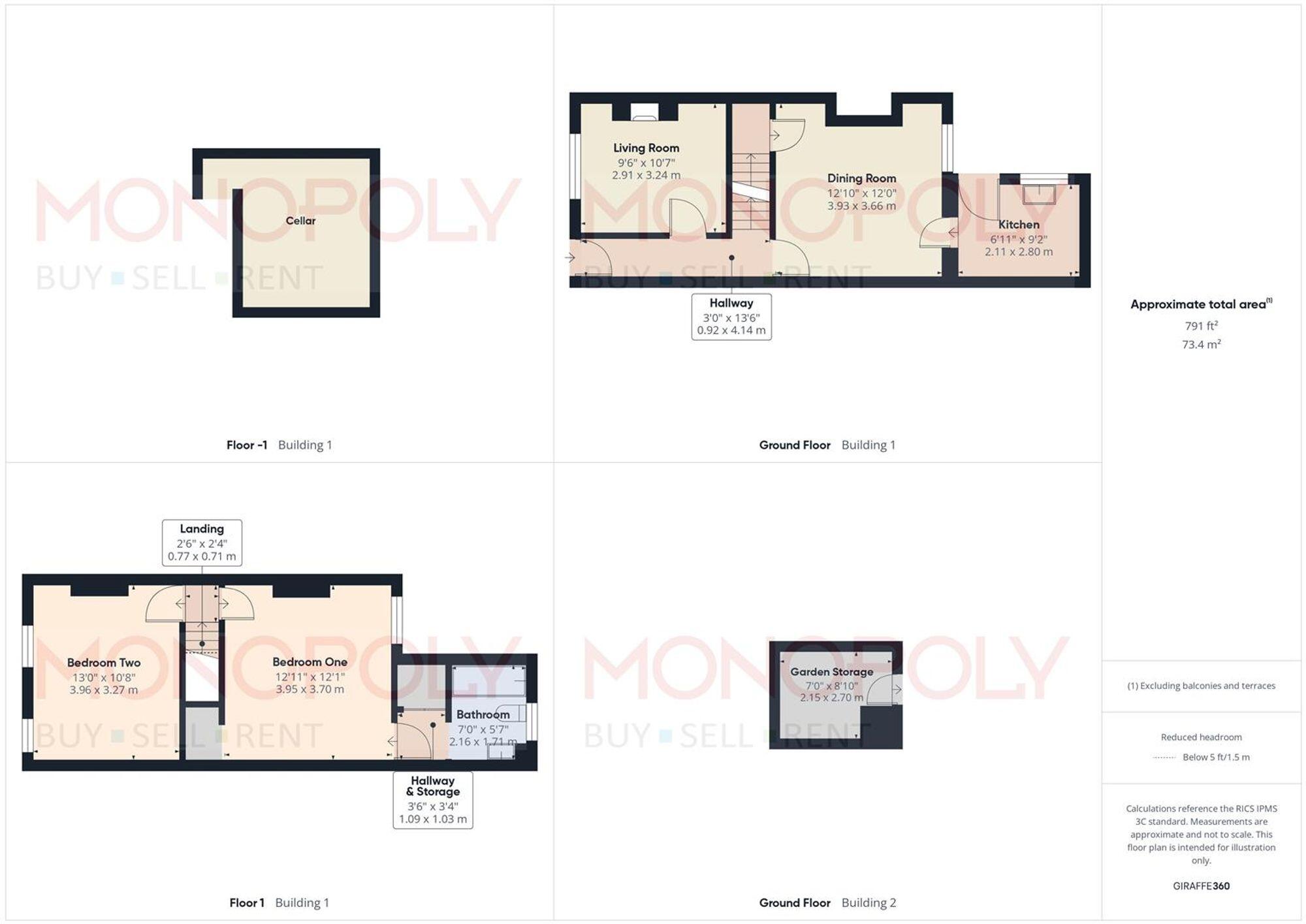 Gatewen Road, New Broughton, LL11 floorplan