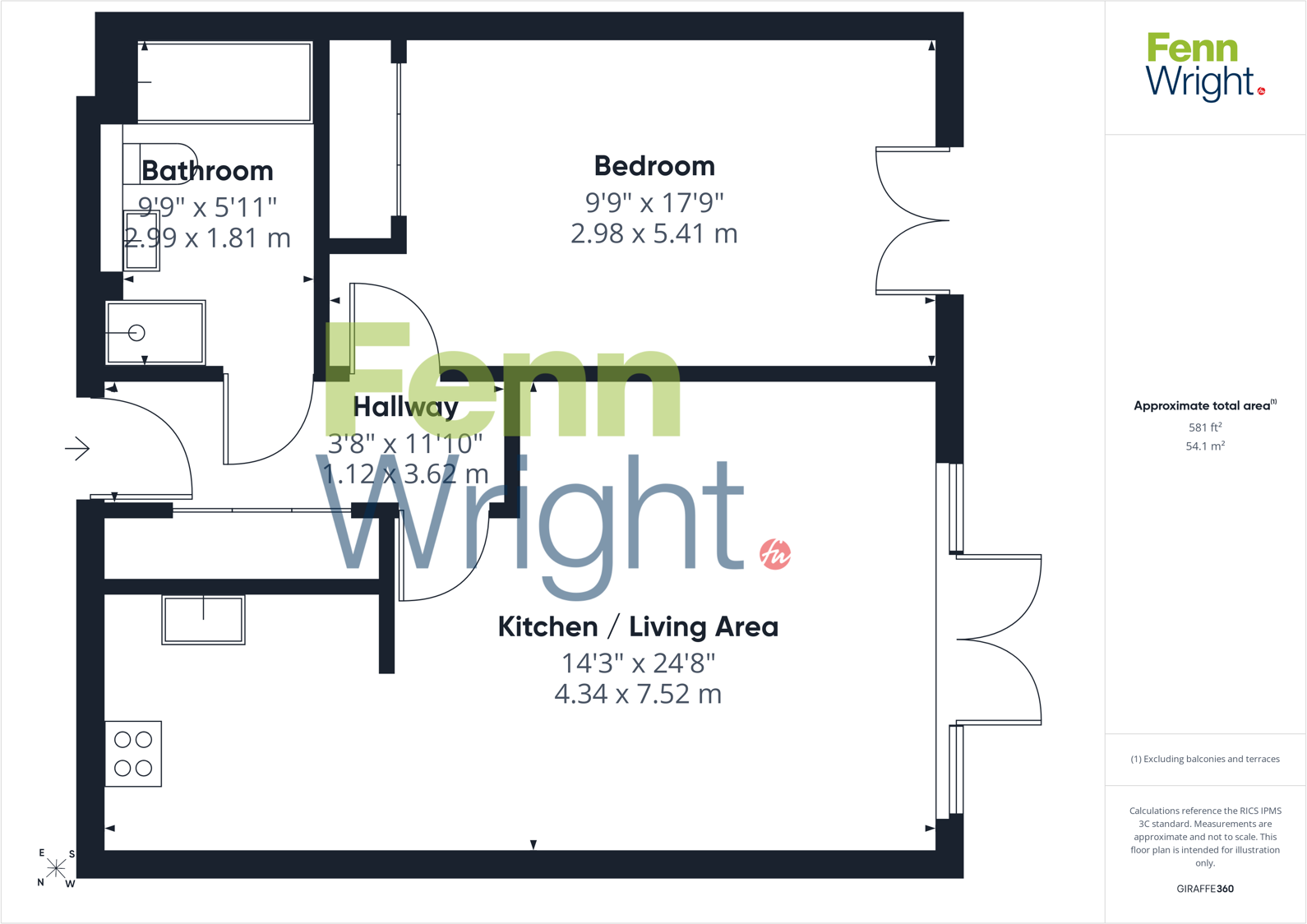 Waterside Marina, Brightlingsea, Colchester, Essex, CO7 floorplan