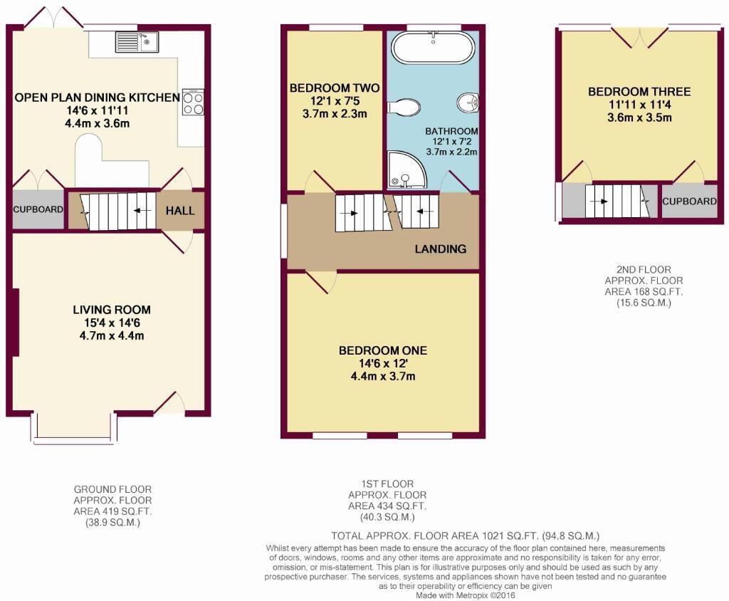 Brown Street, Altrincham floorplan