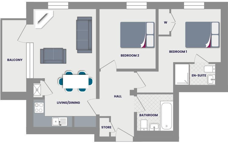Richmond Park Terrace,
Glasgow,
Glasgow City,
G5 0GY floorplan