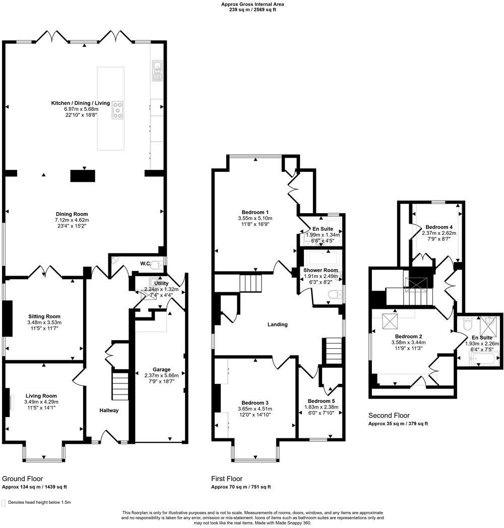 Woodlands Road, Sonning Common, S Oxon floorplan