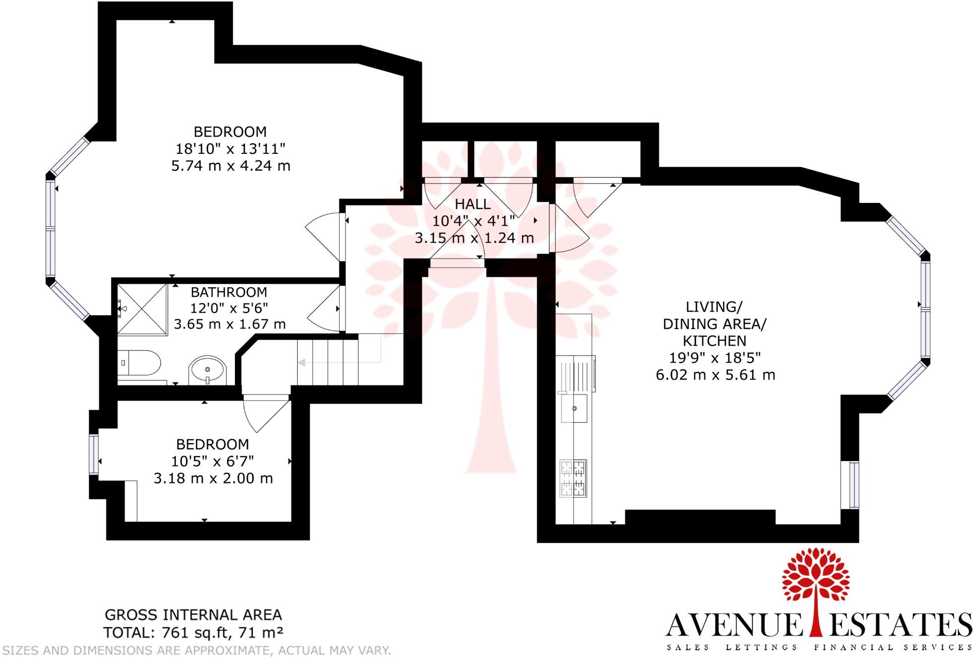 Christchurch Road, Bournemouth, Dorset, BH1 floorplan