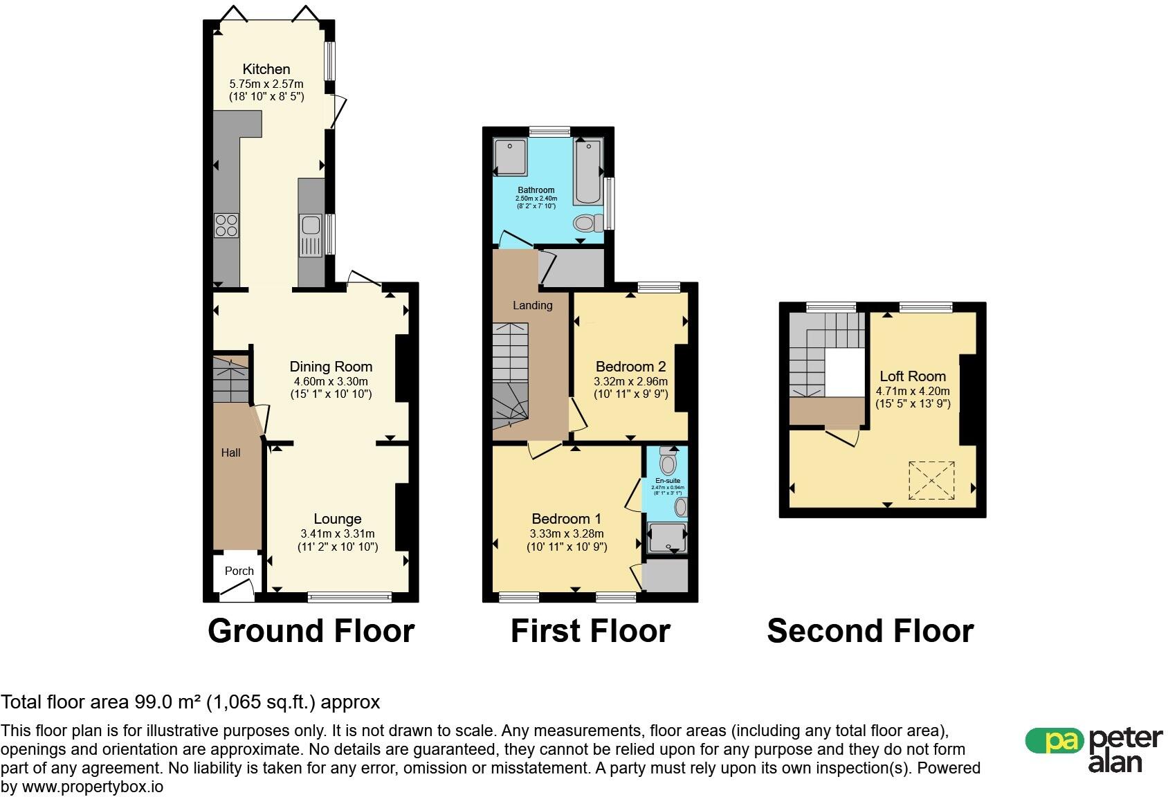 Harriet Street, Penarth floorplan