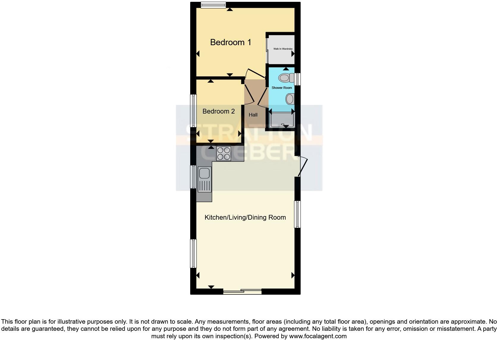 Newquay Bay Resort, Trevelgue, Newquay, Cornwall, TR8 floorplan
