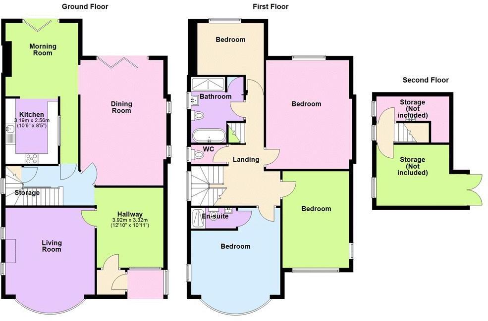 Golf Open 2026 - Allerton Road, Southport - Sleeps 8 floorplan