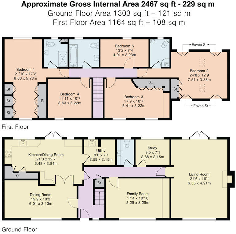 Wedgwood, Picknage Road, Barley, Royston, Hertfordshire, SG8 8HS floorplan