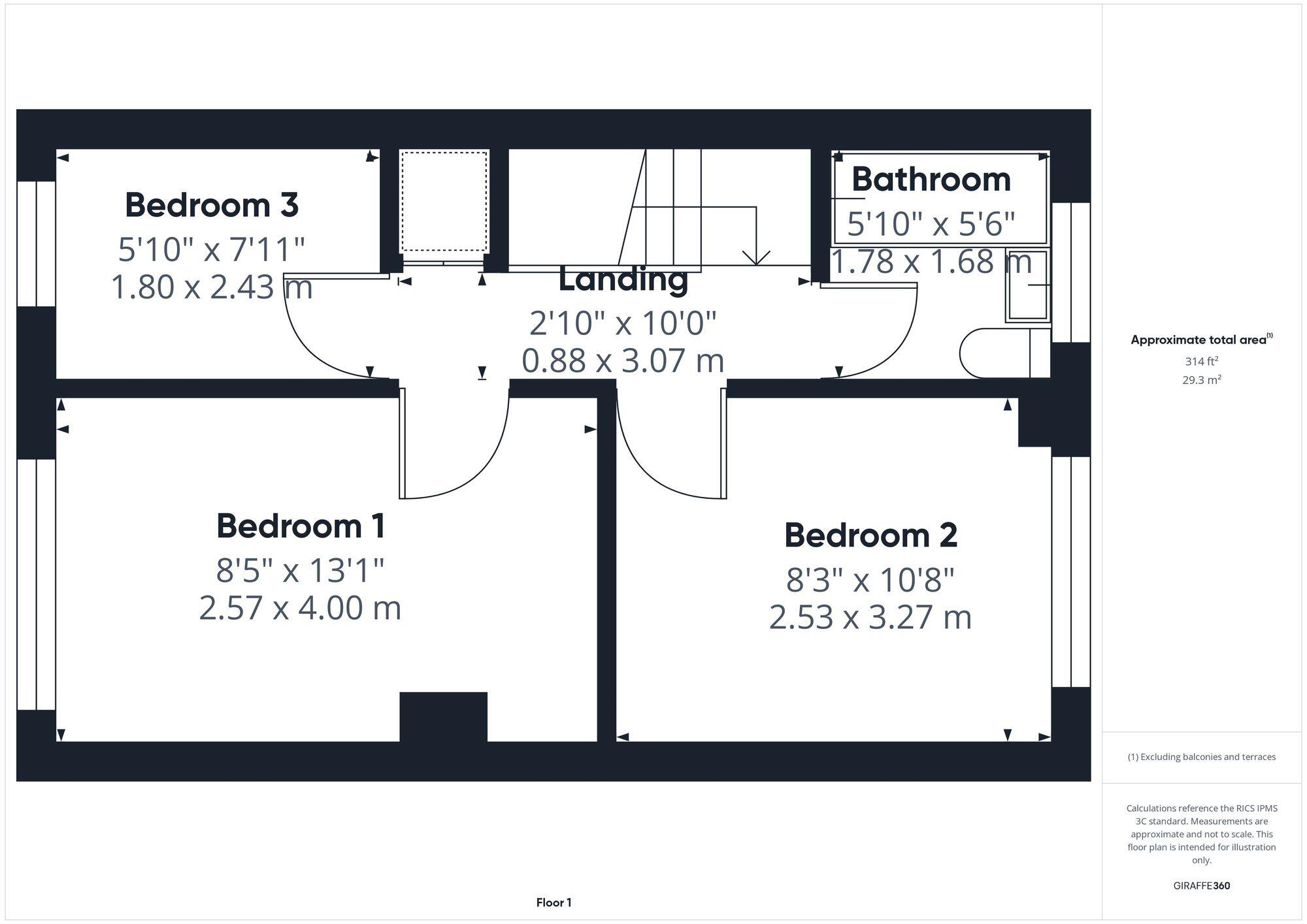 Hilltop Road, Guilden Sutton, CH3 floorplan