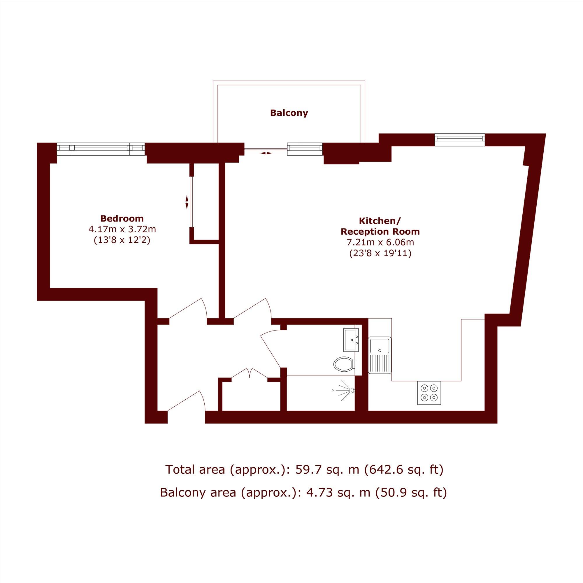 Gooch House, Hammersmith, London floorplan
