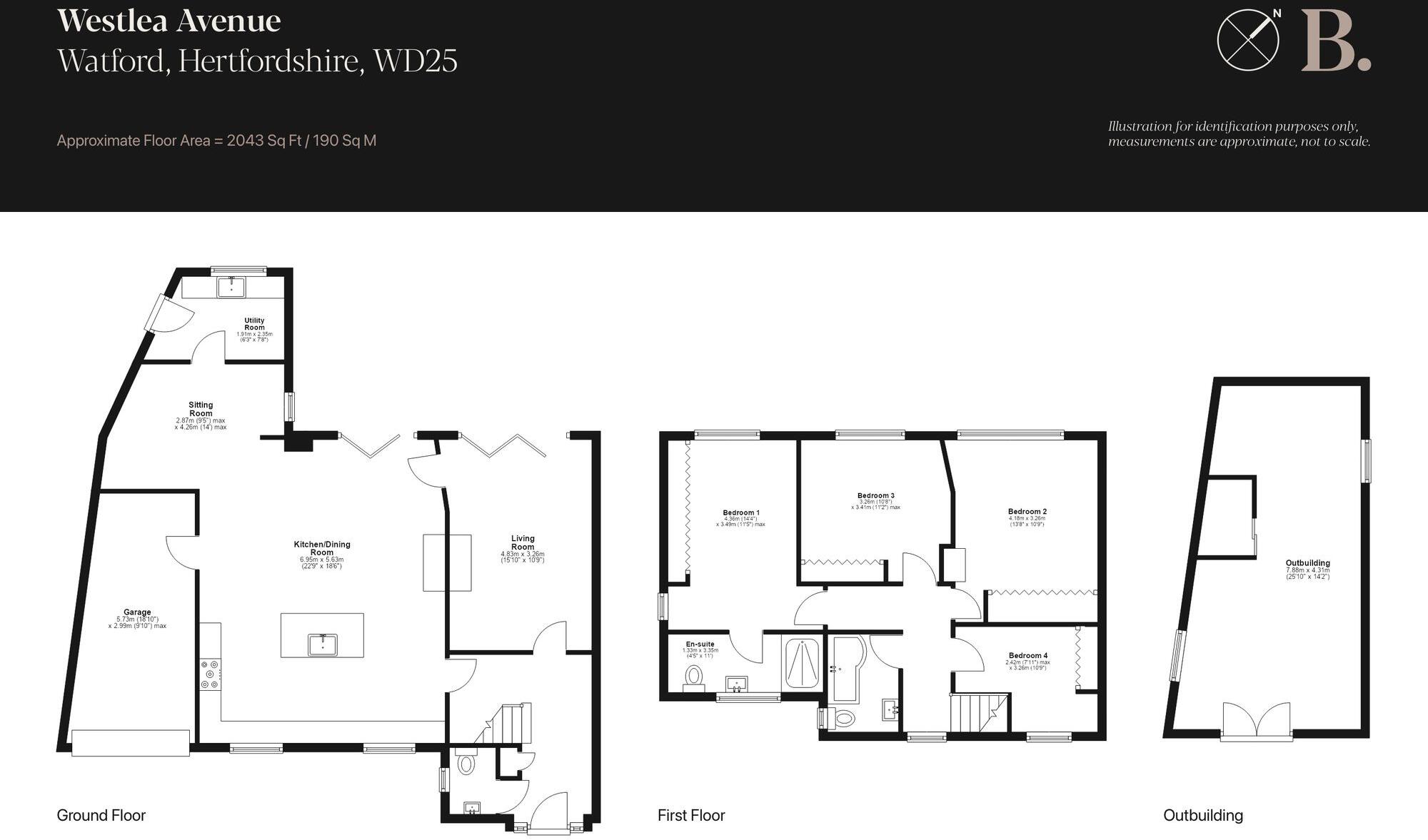 Westlea Avenue, Watford, WD25 floorplan