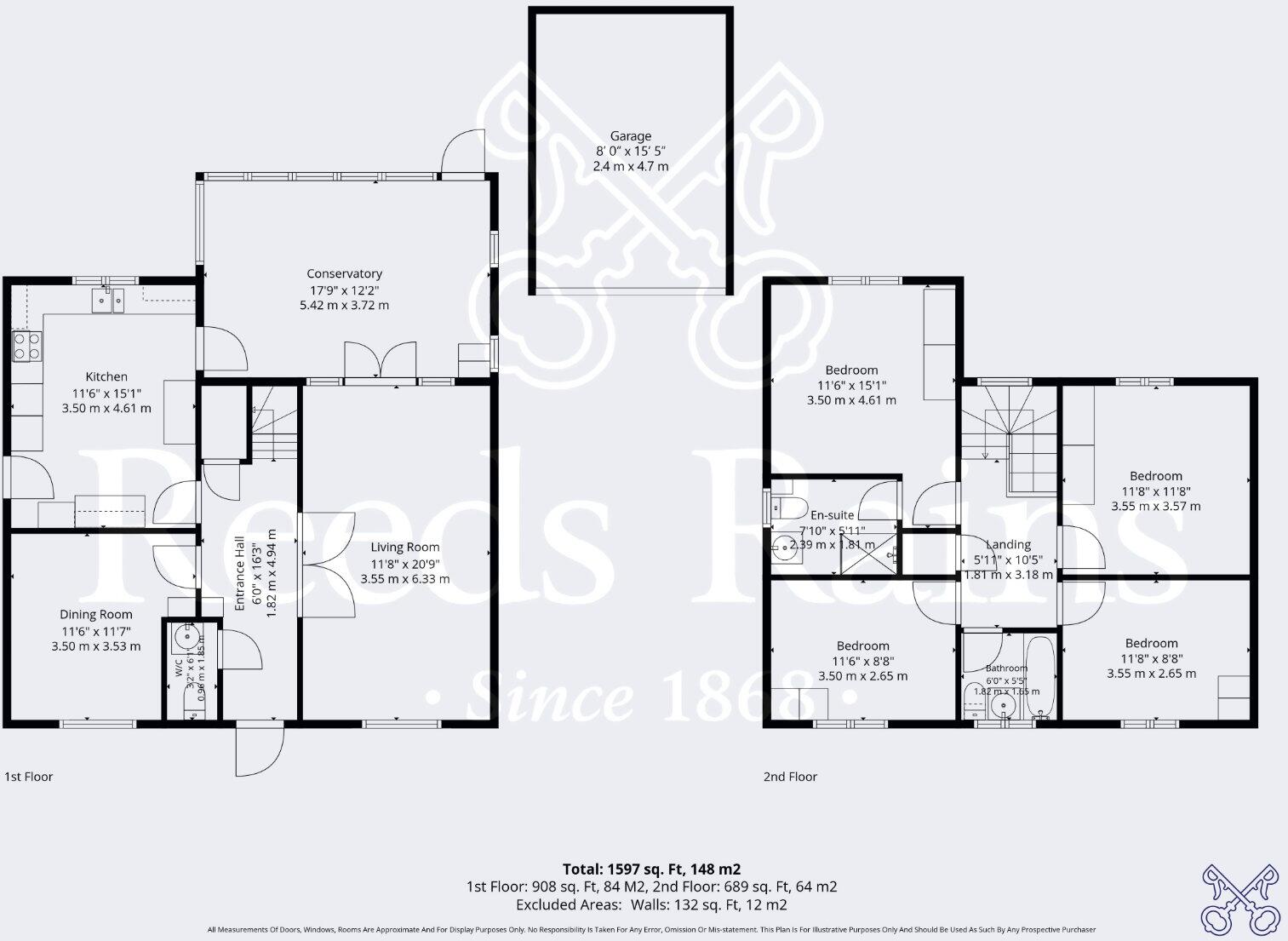 Hollyhocks Close, Evesham, Worcestershire, WR11 floorplan