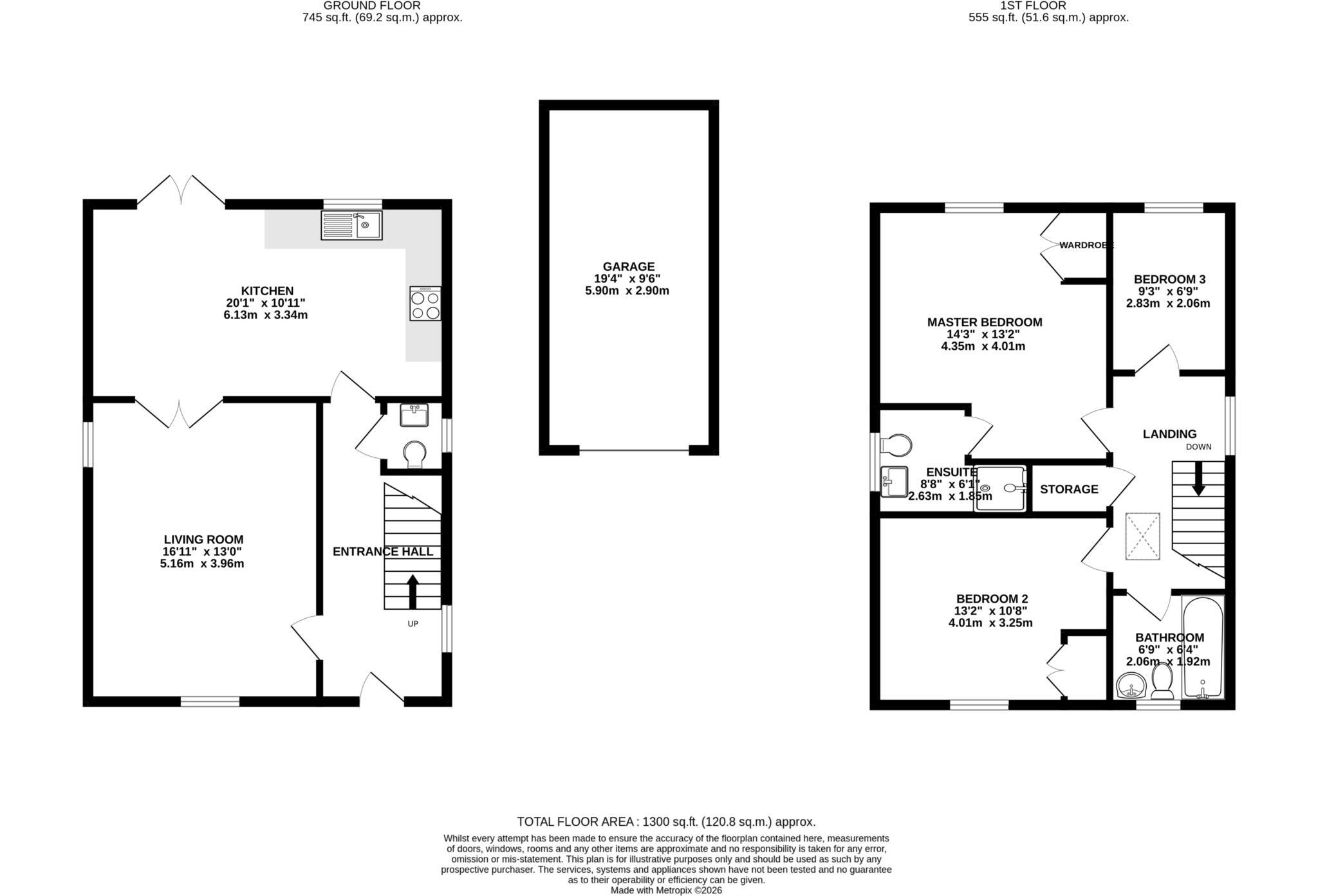 Penrice Road, Little Plumstead floorplan