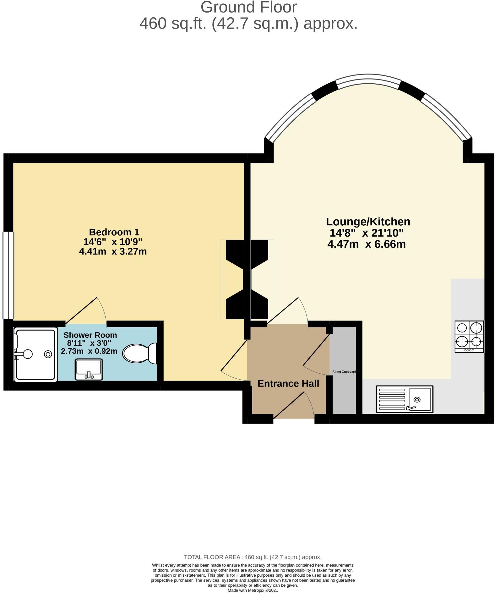 BARTONS ROAD - HAVANT - UNFURNISHED floorplan