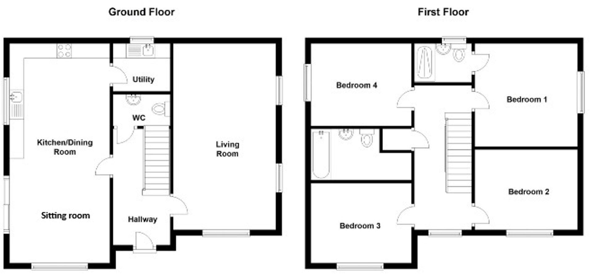 16 Heol Cae Pwll, Colwinston, Nr. Cowbridge, The Vale of Glamorgan CF71 7PL floorplan