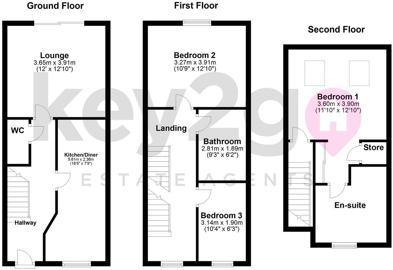 Deepwell Mews, Halfway, Sheffield, S20 floorplan