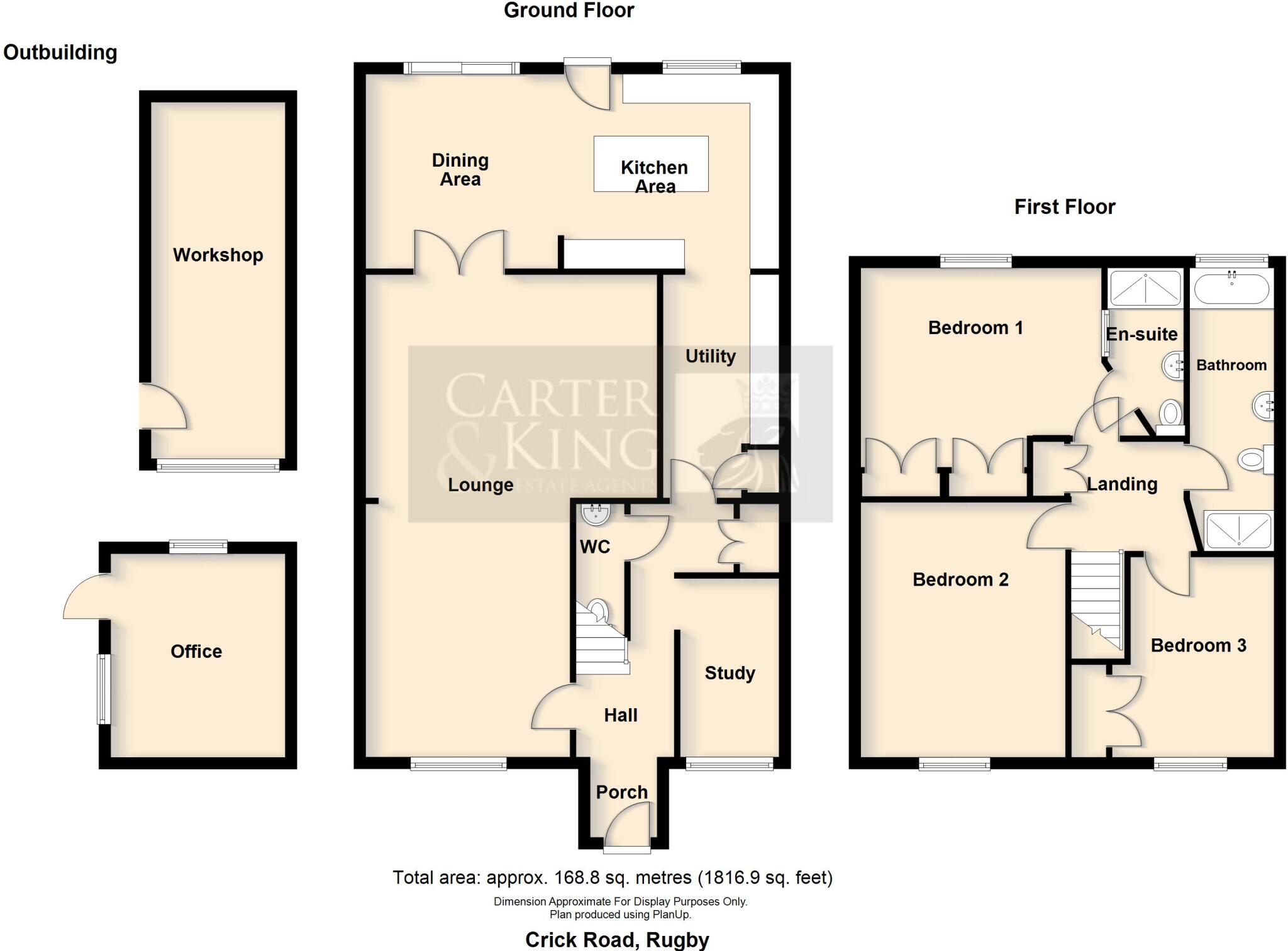 Crick Road, Hillmorton, Rugby floorplan