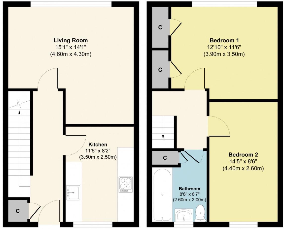 Main Street, Glasgow, G72 floorplan