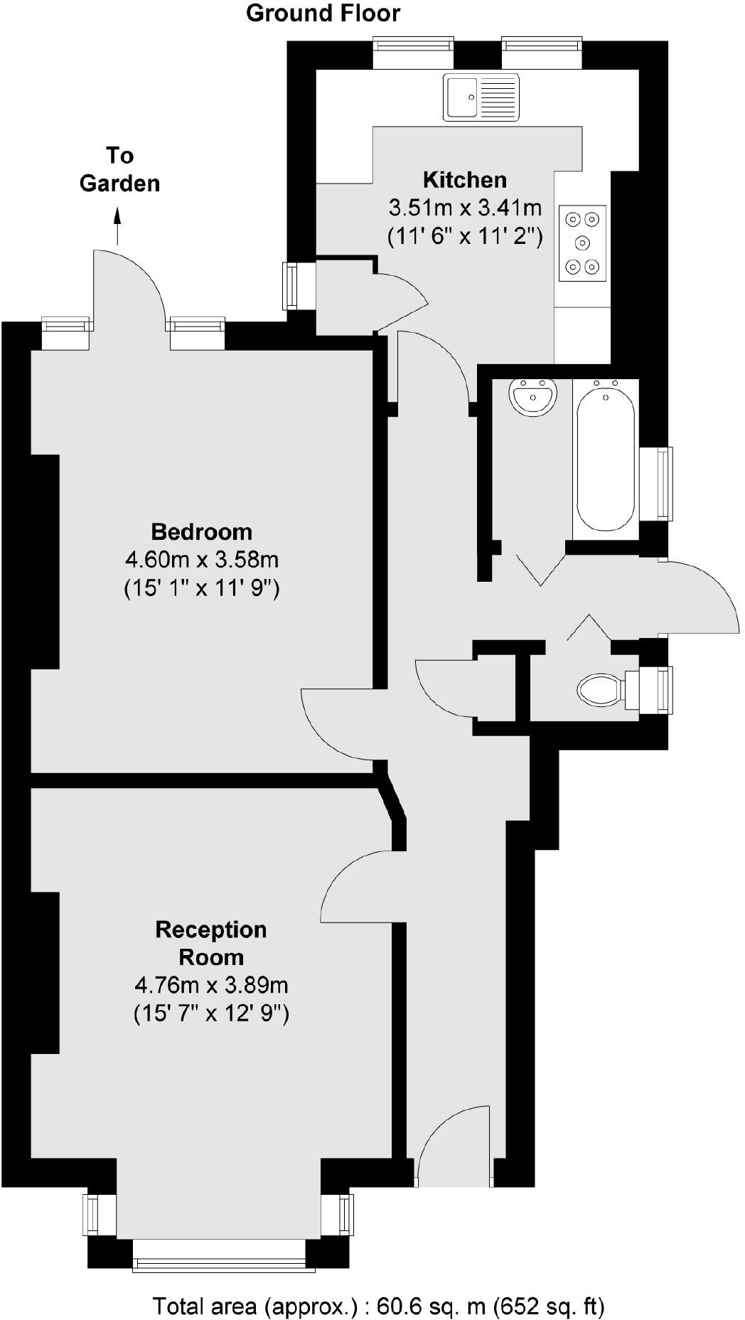 Compton Road, Wimbledon floorplan