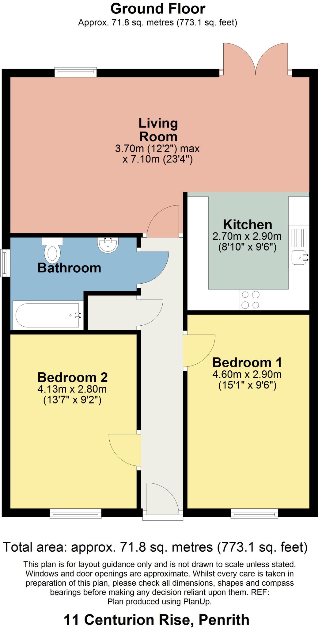 11 Centurion Rise, Penrith floorplan