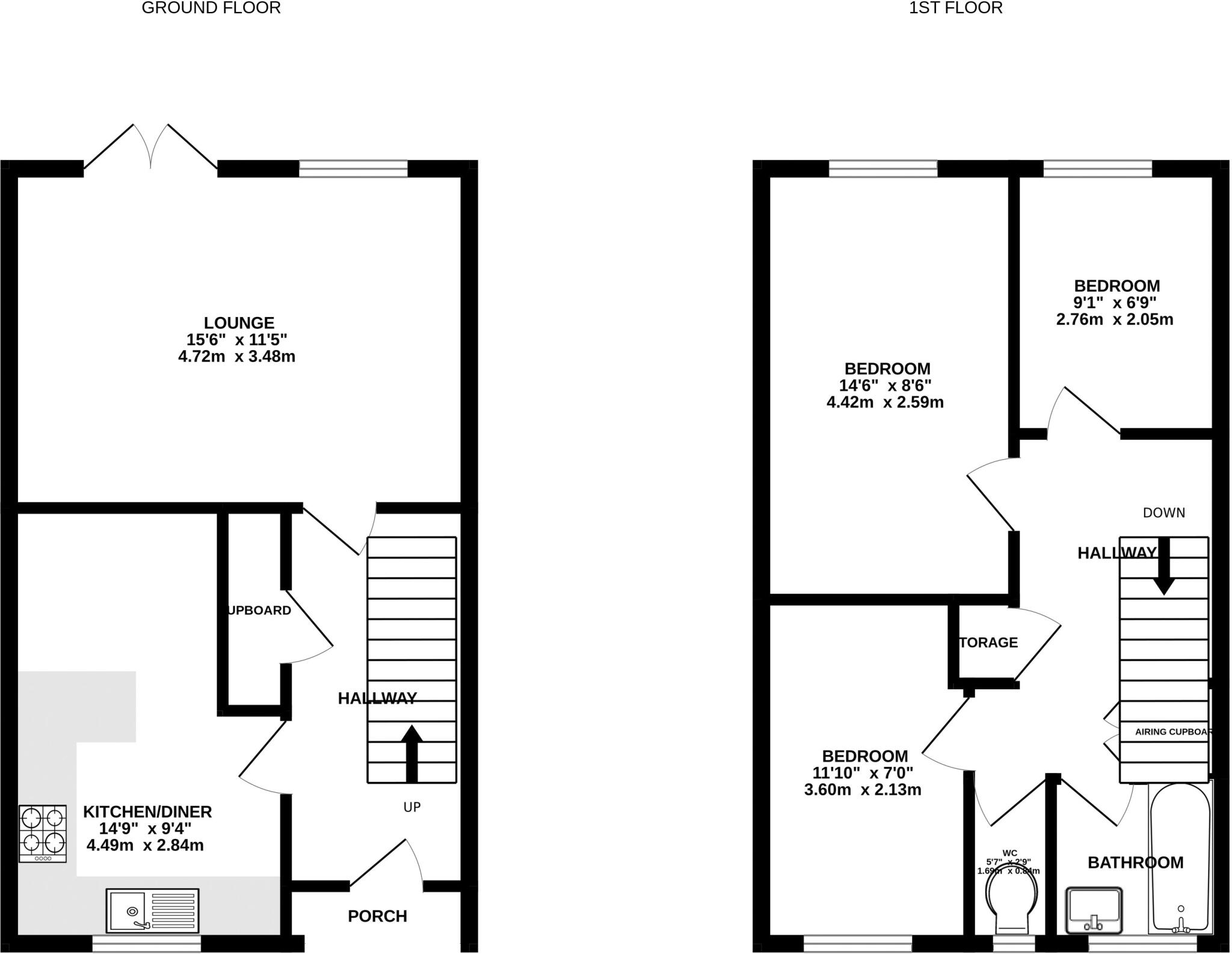 Martingale Court, Aldershot, Hampshire, GU11 floorplan