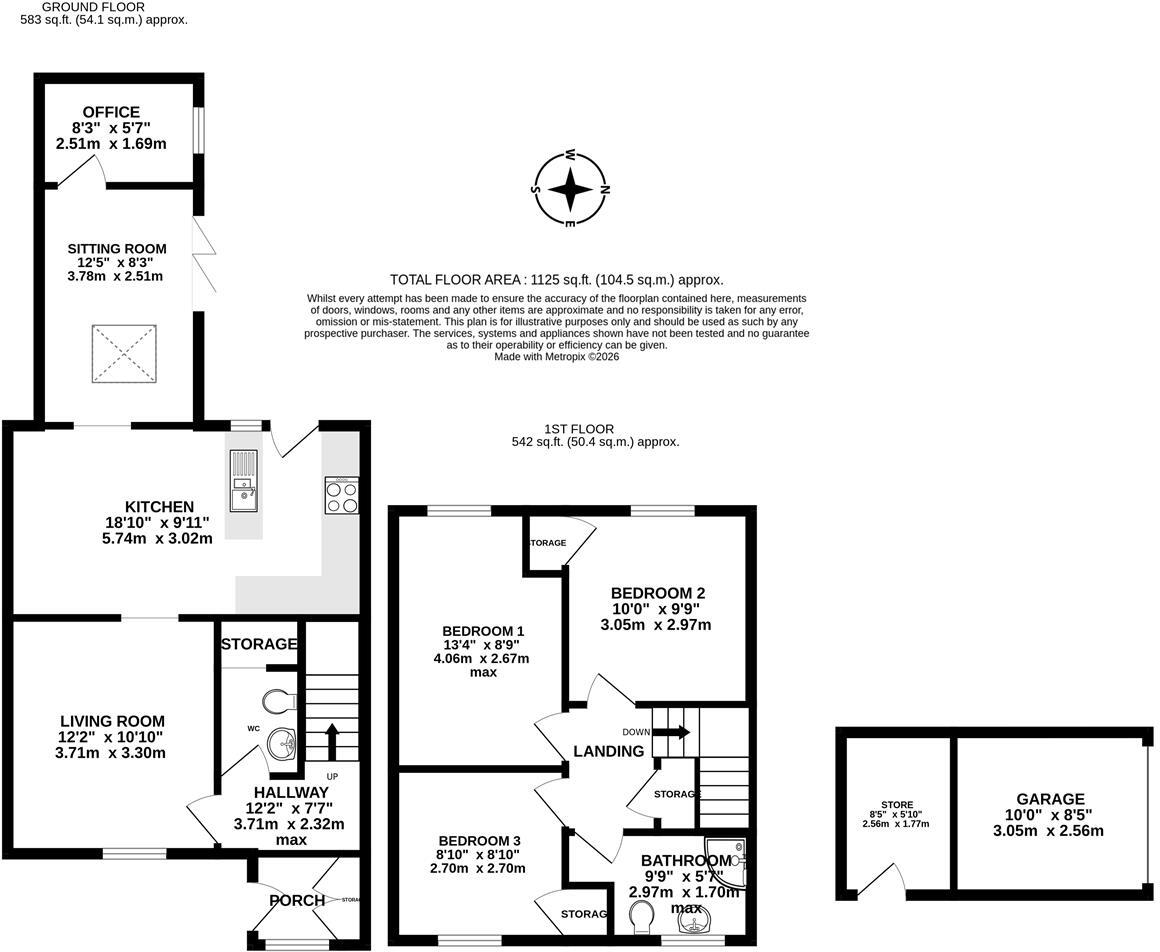 Armada Way, Dorchester floorplan