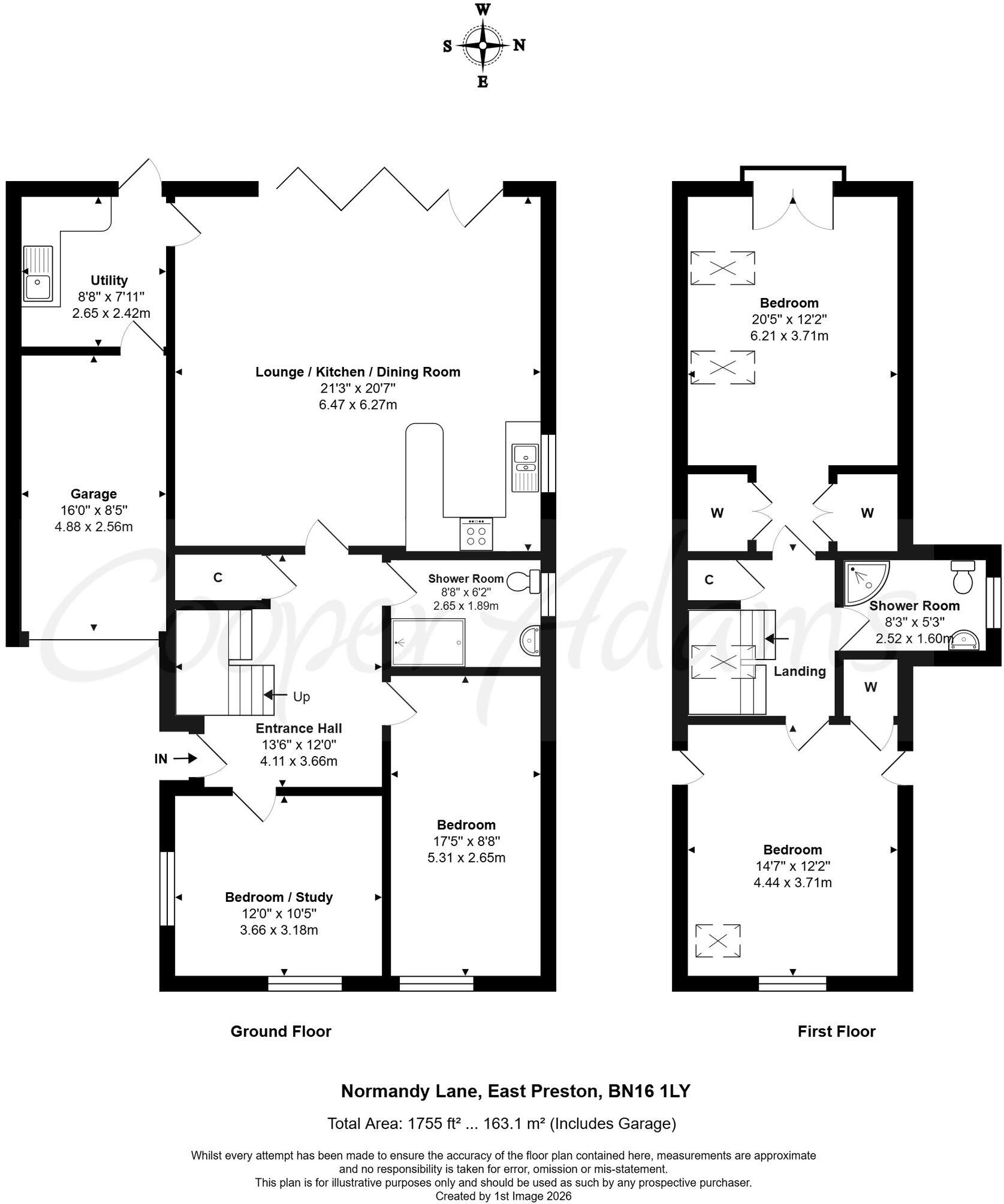 Normandy Lane, East Preston, BN16 floorplan