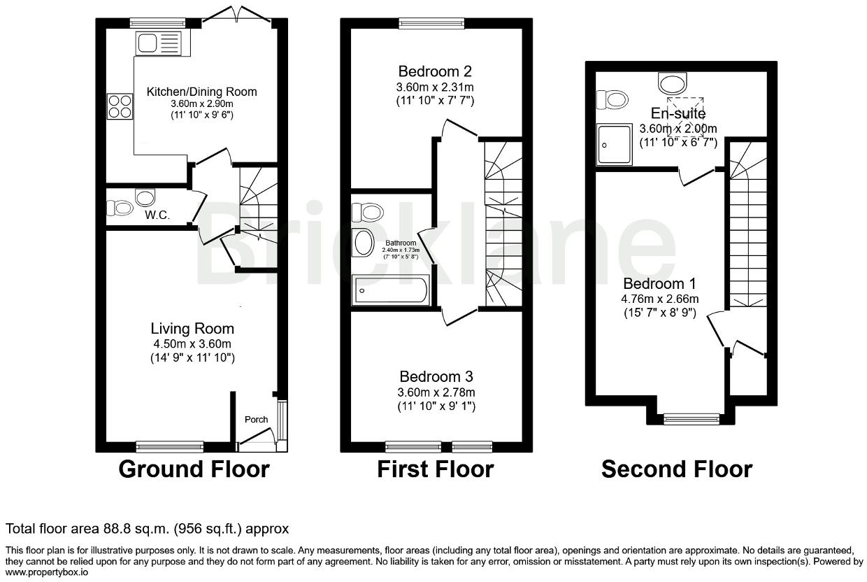 Stanier Drive, Market Harborough, Leicstershire, LE16 9XH floorplan