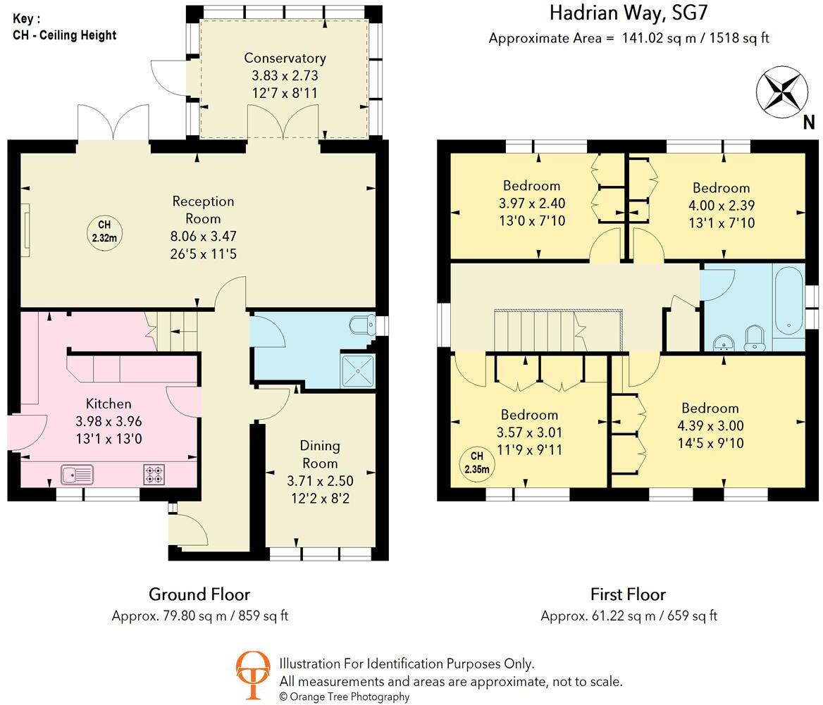 Hadrian Way, Baldock floorplan