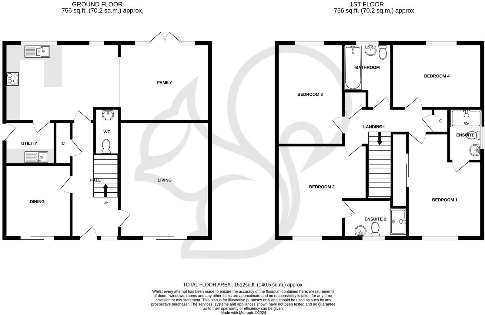 Bourne Brook View, Earls Colne floorplan