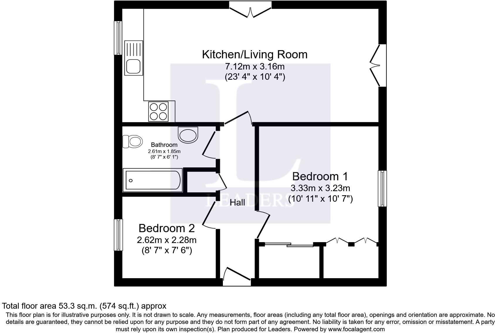 Mortimer Gardens, Colchester floorplan