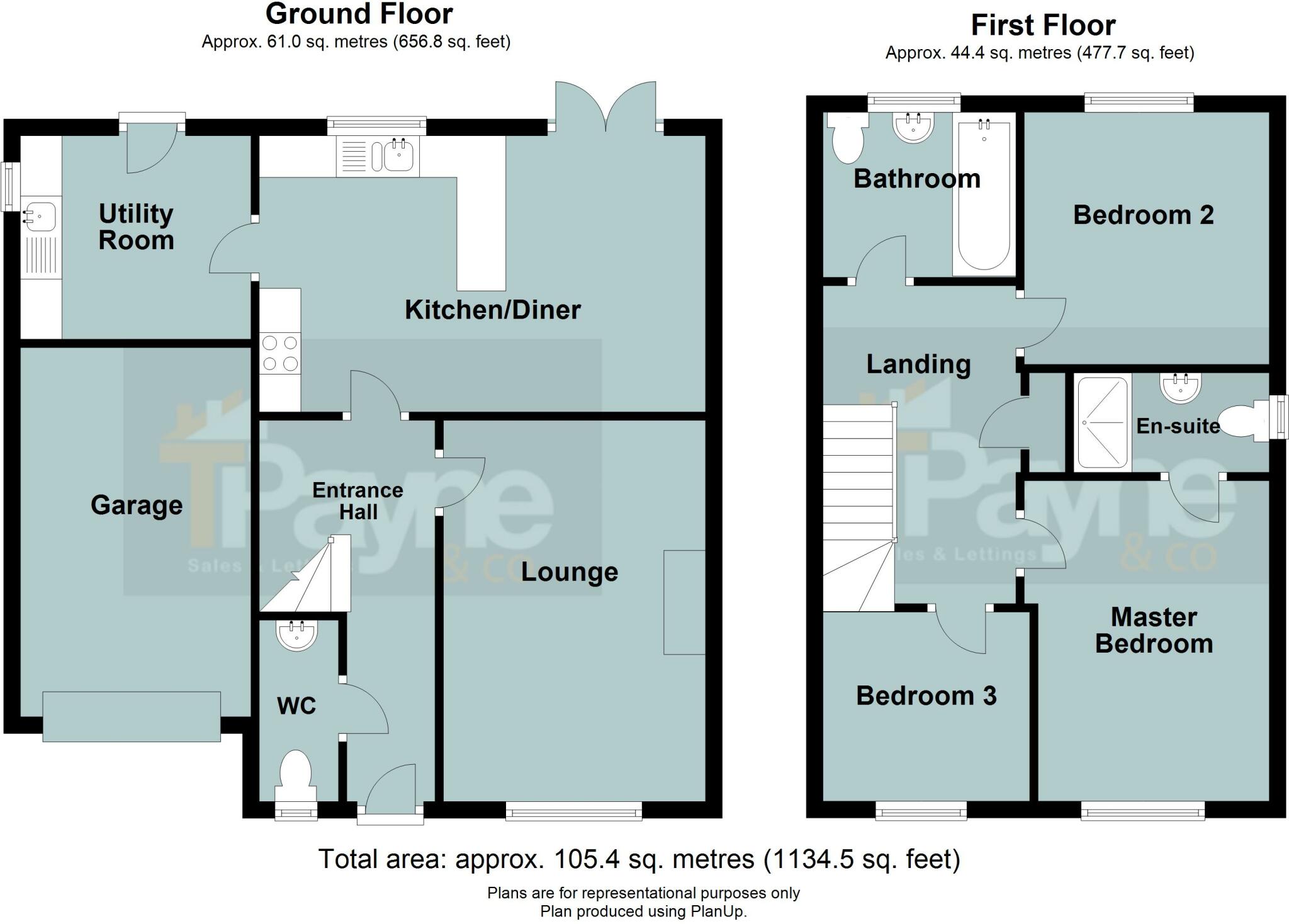 New Road, Chatteris, Cambs., PE16 6BT floorplan