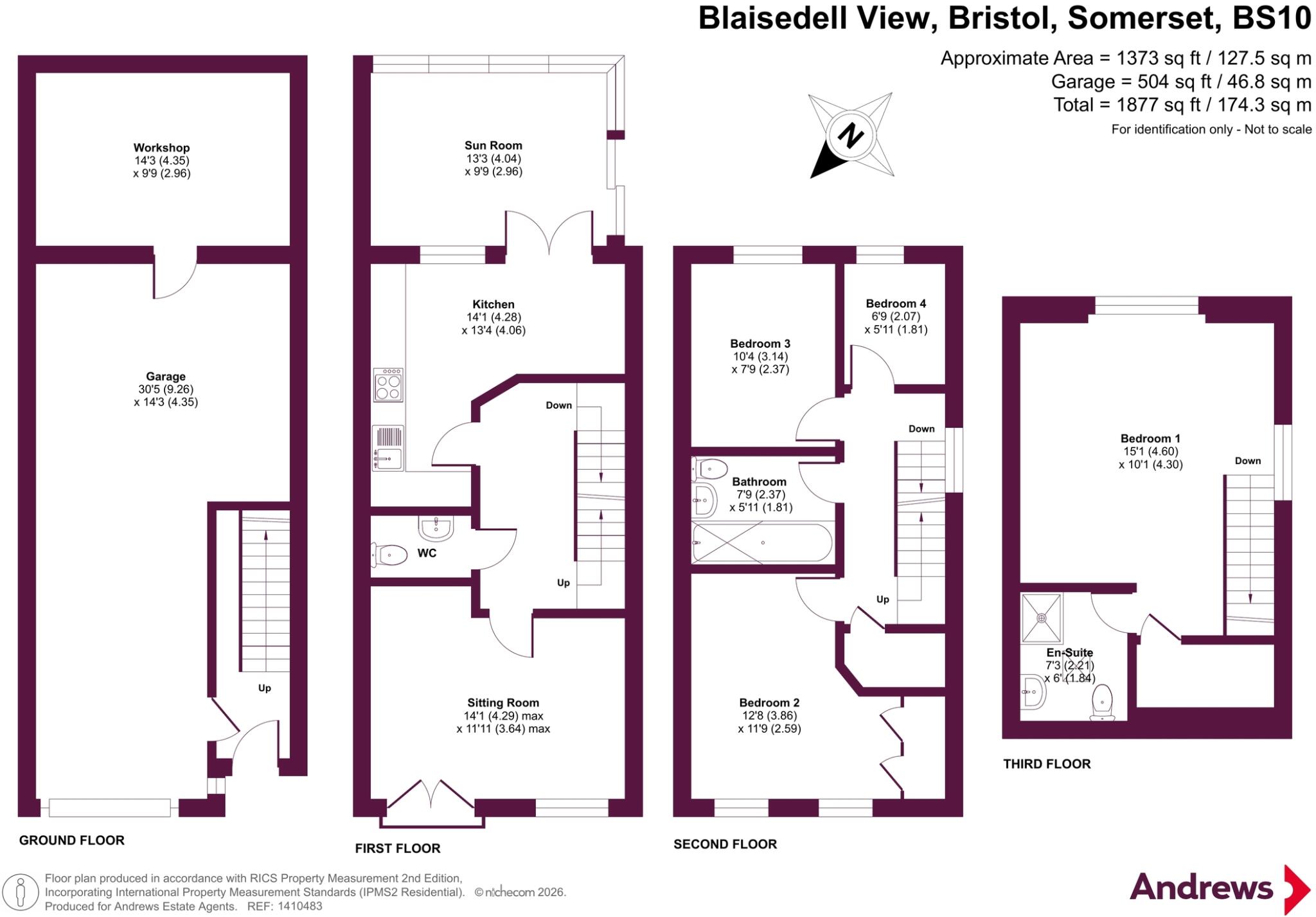 Blaisedell View, Bristol, Somerset, BS10 floorplan