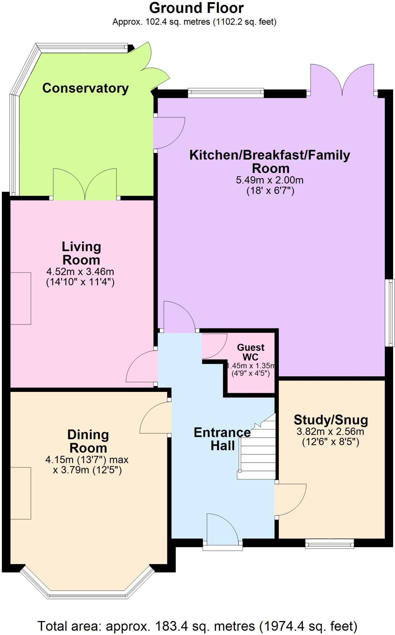 Headlands, Kettering NN15 floorplan