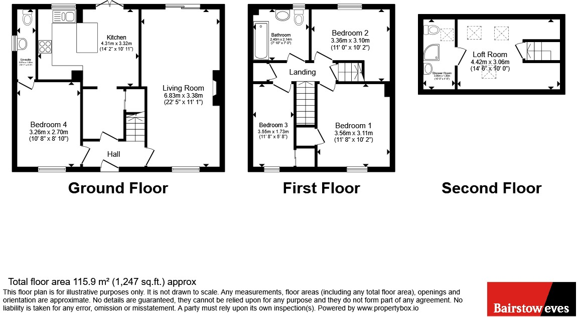 Colley Moor Leys Lane, Clifton, Nottingham, NG11 floorplan
