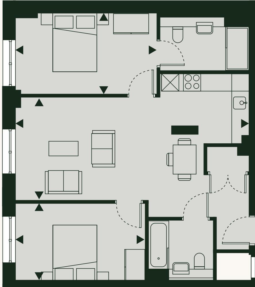Talbot Road, Old Trafford, Manchester, M16 floorplan