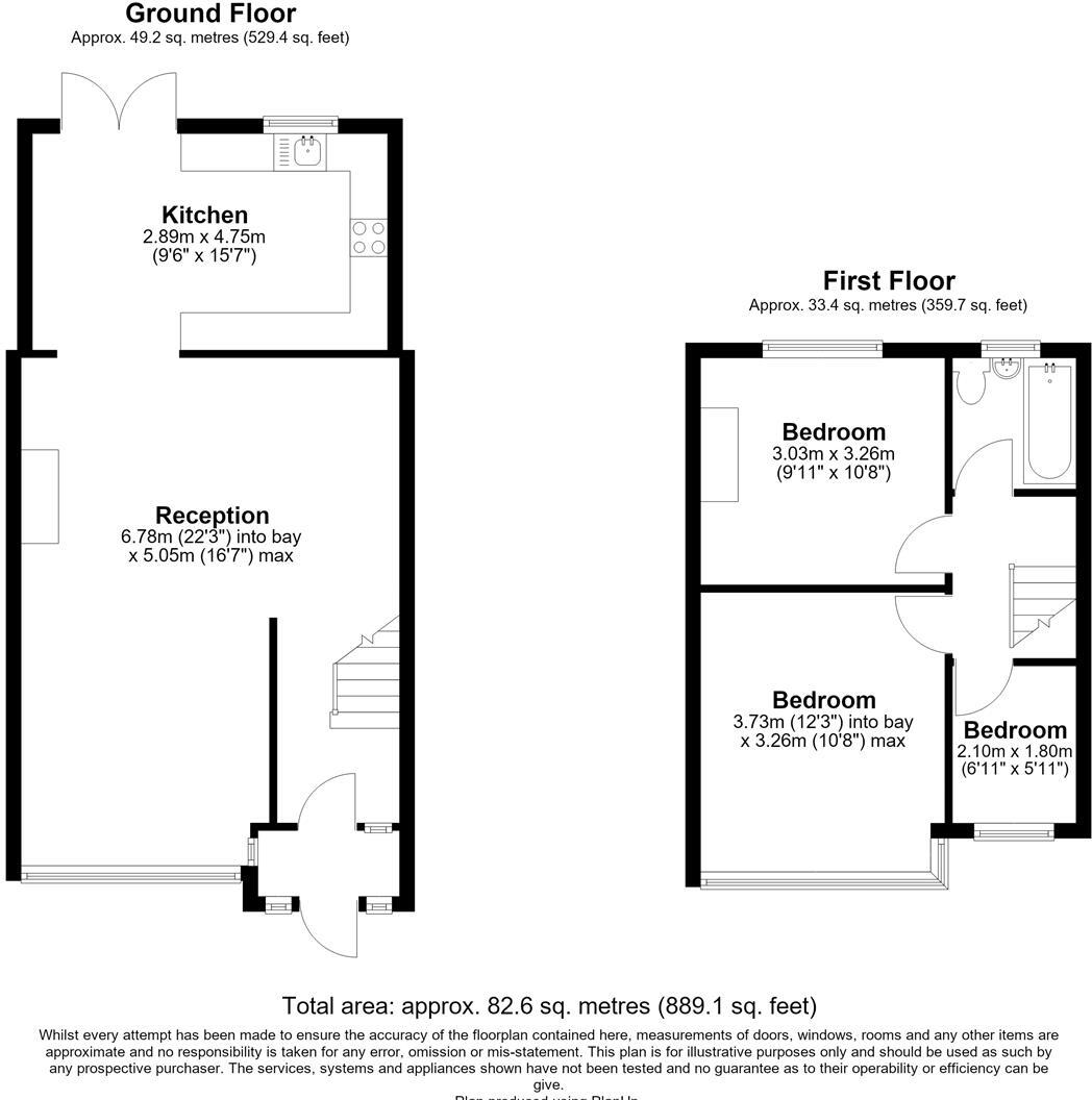 Auriel Avenue, Dagenham floorplan