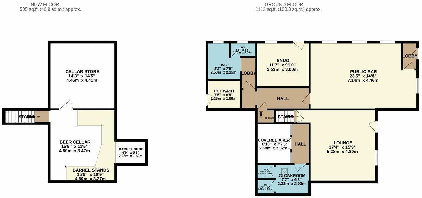 The Hill, DE4 floorplan