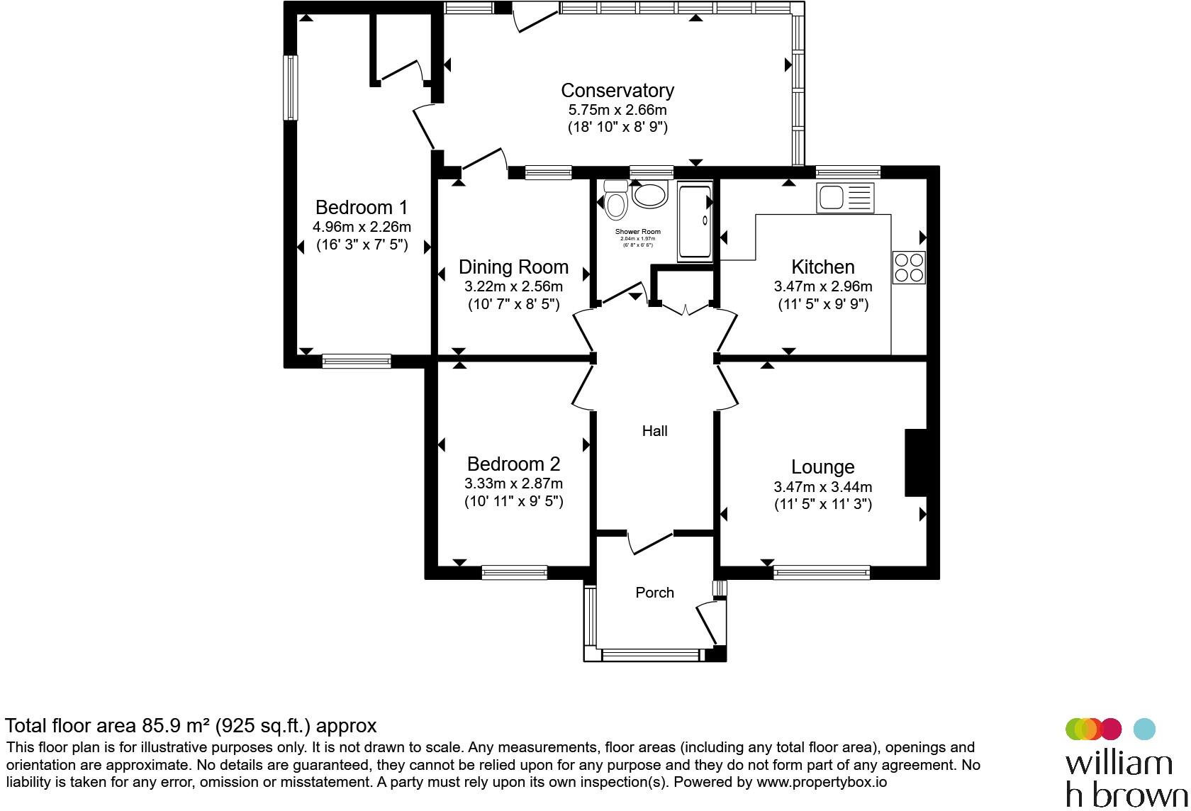 Elizabeth Court, Chapel St. Leonards, Skegness floorplan